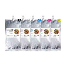 1000ml/Bag DTF Textile ink Bag for Mutoh Valuejet 628D Printer 5color picture