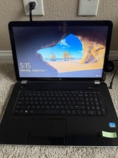 HP 17 inch Laptop Intel i3-3110M CPU @ 2.40GHz, 6GB RAM, Silver picture