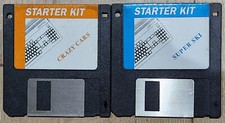 AMIGA STARTER KIT games: Super Ski, Crazy Cars picture