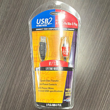 Belkin Gold Plated USB-A to Mini-USB B Cable 6ft Black F3U138-06 picture
