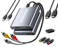 VHS to Digital Converter USB Video Capture Card HDMI Loop Out RCA AV Capture picture