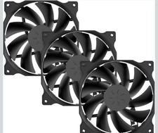 Uphere 3-Pack Long Life Computer Case Fan 120mm Cooling Case Fan for Computer PC picture