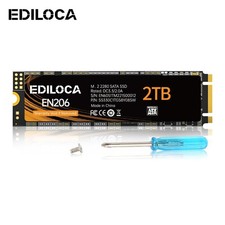 Ediloca EN206 M.2 SATA SSD  SSD Hard Drive W/SLC Cache 3D TLC Lot picture