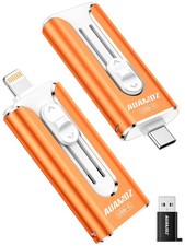 512GB Mini Dual Interface Flash Drive, USB-C & USB-L, Portable Memory Stick picture