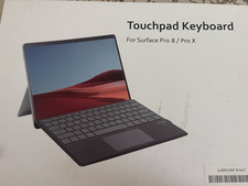 Premium Bluetooth Touchpad Keyboard for Microsoft Surface Pro 8/Pro X - Compact picture
