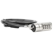 Targus Defcon Trapezoid Serialized Combination Cable Lock w Anchor ASP66GLX-S picture