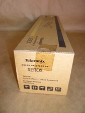 Xerox-Tektronix Phaser 016-2007-00 High Yield Yellow Toner Cartridge  GENUINE picture