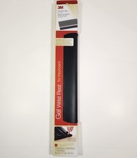 3M Gel Wrist Rest For Keyboard WR310LE Ergonomic Antimicrobial Black picture
