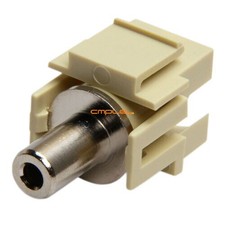 3.5mm Keystone Jack Wall Plate 1/8