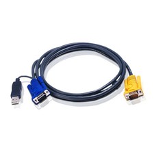 Aten 2L-5202Up 6 Ps2 To Usb Intelligent Kvm Cable Sphd15M Vga And A picture