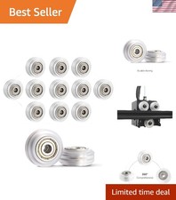 3D Printer Rollers Polycarbonate Gantry Wheels v Slot 13pcs/Pack Clear Ender ... picture