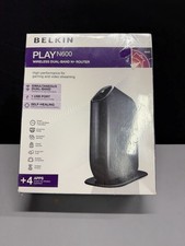 Belkin F7D8302 Play N600 300 Mbps 1-Port 10/100 Wireless N Router NEW & SEALED picture