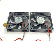 2 x Computer fan 8020 GDStime 8cm 80mm DC 12v Brushless Cooling 2pin Blower G12 picture