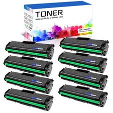8PK MLT-D111S Toner Cartridge For Samsung SL-M2020W SL-M2021 SL-M2021W SL-M2024W picture