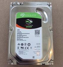 Seagate FireCuda 2TB ST2000DX002 7200RPM 3.5 SATA SSHD Tested Good picture