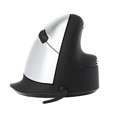 R-Go HE Ergonomic Mouse for big hand, With Break Software, USB-C Wired (with USB picture
