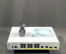 Cisco 3560C WS-C3560CX-12PC-S 12 Port  IP Base Switch - Same Day Shipping picture