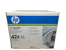 HP Q5942XD 42X ORIGINAL DUAL PACK BLACK FOR LASERJET 4250 SERIES/4350 [A BOX] picture