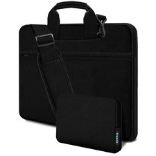 Laptop Shoulder Bag 15.6-16 inch Case,Water-Resistant Shockproof Computer Han... picture