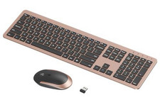 SEENDA Wireless Keyboard Mouse Combo 2.4GHz USB-C Rechargeable QWERTY EN picture