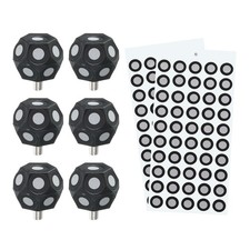 6 Pcs 3D Magnetic Ball Marker with 100 Pcs 6x10mm 3D Scanning Markers picture