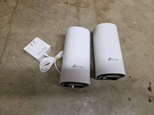 lot of 2 TP-Link Deco M4 AC1200 WiFi 5 Whole Home Mesh System units tested picture