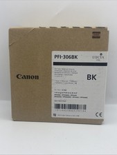 Canon PFI-306BK Black Ink Tank EXP 2021 picture