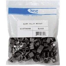 ICC HD MODULE BLANK 100 PK BK IC107BNVBK UPC 633758092111 picture