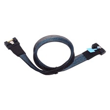 CY PCI-E 5.0 MCIO Slimline 8i 74Pin Male to SFF-8654 SAS 4.0 74Pin Cable 50CM picture
