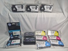 13pk INK CARTRIDGES HP #564 OFFICE WORLD #950XL #951XL YELLOW CYAN MAGENTA BLACK picture