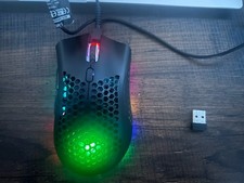 Wireless/Dual Title: BENGOO KM-1 Wireless Gaming Mouse RGB Lighting picture