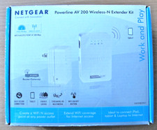 Netgear XAVNB2001 Powerline AV 200 Wireless-N Extender Kit picture