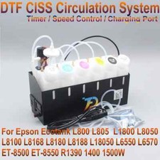 DTF White Ink CISS  For Eps L18050 L8050 L1800 L800 L805 XP600 8500 printer Kit picture