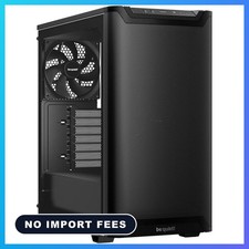 Pure Base 501 Black PC case | 2 Preinstalled Quiet Fans | Mid Case | USB 3.2 Gen picture