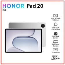 (New) HONOR Pad 20 5G GRAY 8GB+256GB Octa Core Bluetooth Android PC Tablet picture