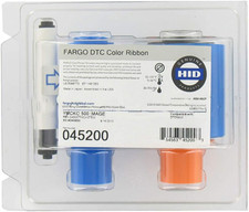 Fargo 45200 YMCKO Color Ribbon for Model Dtc4500E Printer picture