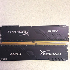 HyperX FURY DDR4 RAM 1x 16gb and 1x 8gb. Total 24 gb of ram picture
