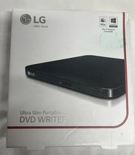 LG 8x Portable External DVD/RW Drive - Black (SP80) picture