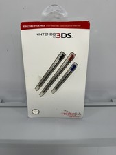 Nintendo 3DS 11E20A Rocketfish Gaming Retractable Stylus 3 Pack picture