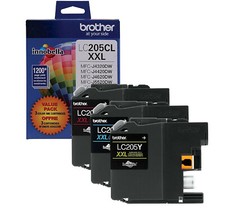 NEW Brother LC-2053PKS XXL Super High-Yield 3-Pack Ink Carts Cyan Magenta Yellow picture