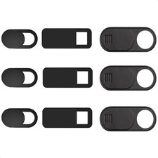 9 Pack 0.03 inch Ultra Thin Webcam Cover Slide Camera Blocker Protect Privacy picture
