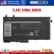 ✅51Wh R8D7N Replacement Battery For DELL Precision 3540 3550 Latitude 5400 5500 picture