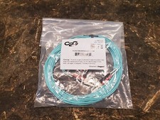 23ft (7m) LC-LC 10Gb 50/125 OM3 Duplex Multimode PVC Fiber Optic Cable - Aqua picture
