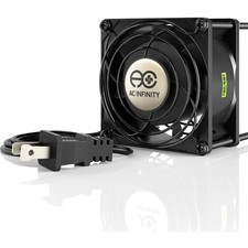 AXIAL 8038, Quiet Muffin Fan, 120V AC 80mm x 38mm Low Speed, -Certified for D... picture