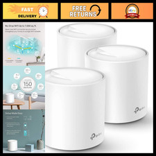 WiFi 6 Mesh System AX3000 - Whole Home Coverage, 3-Pack, Renewed, Fast Internet picture