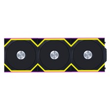 Lian Li 12SL1W3B Wireless 120mm ARGB Case Fans Triple Pack Black picture