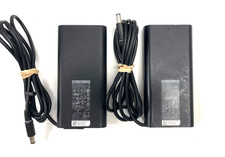 Lot Of 2 Genuine Dell 180W Slim AC Power Adapter 19.5V 7.4 mm NO Power Cord picture