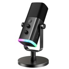 FIFINE AM8 USB/XLR Dynamic Microphone for Podcast Gaming Streaming RGB Light picture