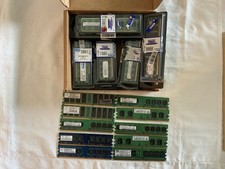 Set of 21 Memory 1GB 512MB 256MB Kingston Hynix Samsung Promos Elpida Nanya picture