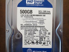 Westrern Digital WD5000AAKS-00V1A1 DCM:HBRCHTJMBN 500gb 3.5